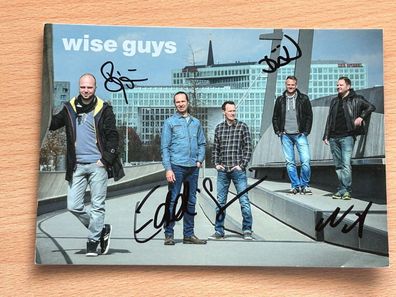 Wise Guys Autogrammkarte #7518