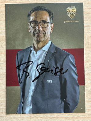 Dr. Bernd Gaiser VfB Stuttgart 2018/19 Autogrammkarte orig signiert #7122