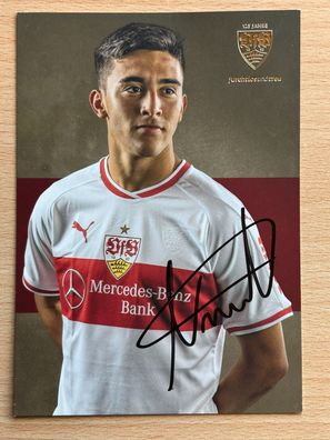Nicolas Gonzalez VfB Stuttgart 2018/19 Autogrammkarte orig signiert #7099