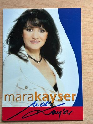 Mara Kayser Autogrammkarte orig signiert #7350
