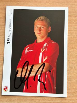 Marc Zimmermann Energie Cottbus 2009/10 Autogrammkarte orig signiert #7028