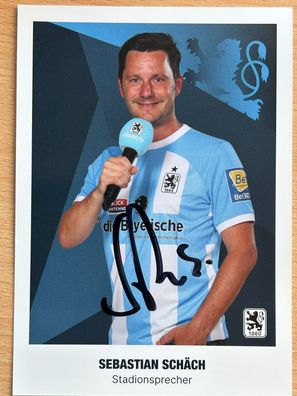 Sebastian Schäch TSV 1860 München 2023/24 Autogrammkarte orig signiert #7011