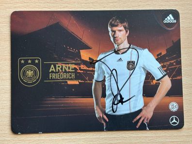 Arne Friedrich DFB Autogrammkarte orig signiert #7084