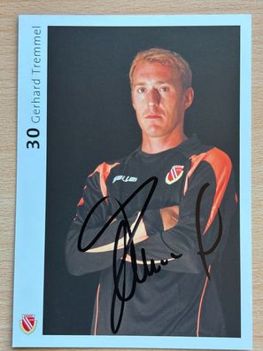 Gerhard Tremmel Energie Cottbus 2009/10 Autogrammkarte orig signiert #7035