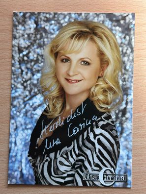 Uta Carina Autogrammkarte orig signiert #7371