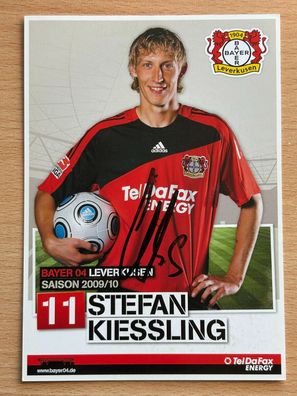 Stefan Kiessling Bayer 04 Leverkusen 2009/10 Autogrammkarte orig signiert #7061