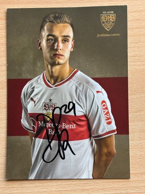 David Kopacz VfB Stuttgart 2018/19 Autogrammkarte orig signiert #7103