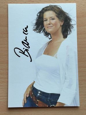 Bianca Shomburg Autogrammkarte orig signiert #6895