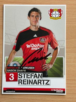 Stefan Reinartz Bayer 04 Leverkusen 2009/10 Autogrammkarte orig signiert #7054