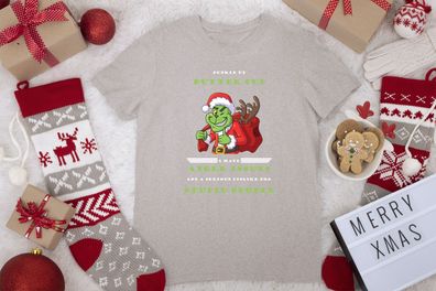 Kinder T-Shirt Grinch Christmas Shirt Grinch TShirt Weihnachten T-shirt