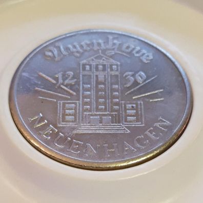 DDR Medaille 750 Jahre Neuenhagen Nyenhove 1230-1980