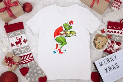 Kinder T-Shirt How The Grinch Stole Christmas, Grinch Weihnachten T-shirt