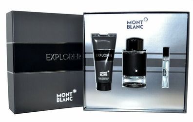 Montblanc Explorer Set 100 + 7,5ml Eau de Parfum + 100ml Aftershave Balm für Herren