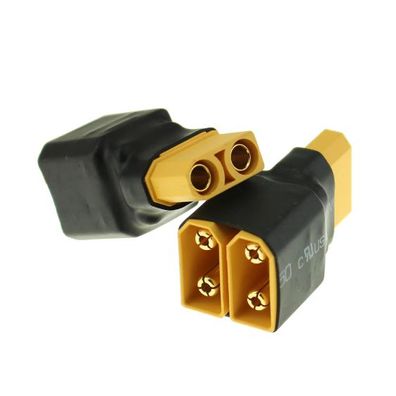 RC Adapter XT60 Parallel Schaltung 2x Stecker auf 1x Buchse Kabel LiPo Akku Auto