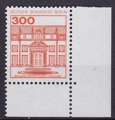 Germany BERLIN [1982] MiNr 0677 ur ( * */ mnh ) Burgen Schlösser