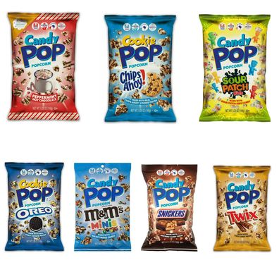 Candy Pop Popcorn 149g Twix I Oreo I M&M I Snickers I SOUR PATCH I AHOY AUS USA