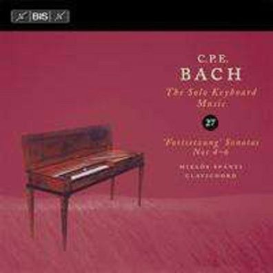Carl Philipp Emanuel Bach (1714-1788): Cembalosonaten Wq.51 Nr.4-6 - - (CD / C)