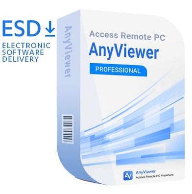 AOMEI AnyViewer Professional|1 Lizenz/ Nutzer|10 Geräte|1 Jahr|eMail|ESD
