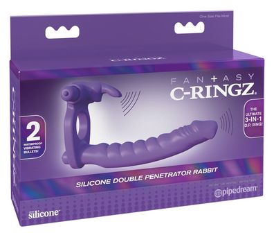 Fantasy C-Ringz Vibro-Penisring mit Analdildo und Klitorisstimulator