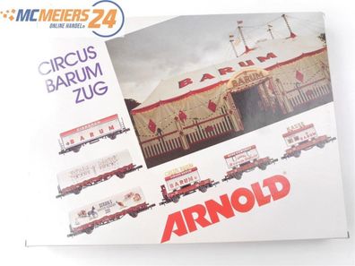 Arnold N 0233 Güterwagenset 6-tlg. "Circus Barum Zug" E650