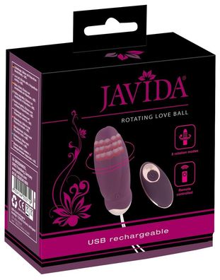 Javida Vibro-Ei RC Rotating Love Ball