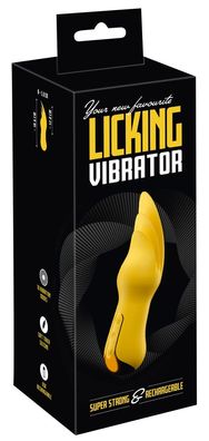 Your New Favourite Licking Vib - Zungenvibrator mit 3 Spitzen