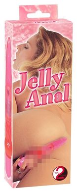 You2Toys Jelly Anal Pink - Biegsamer Analvibrator, 7 Vibrationsmodi
