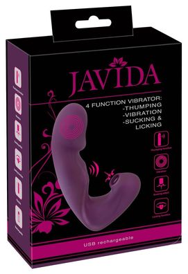 Javida 4 Funktion Vibrator - Intensive Dual-Stimulation