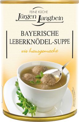 Bayerische Leberknödel Suppe