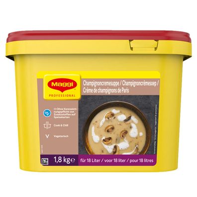 Maggi Classic Champignoncremesuppe 1800g