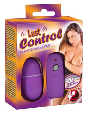 You2Toys Lust Control Purple - Vibro-Ei mit Fernbedienung (10m Reichweite)