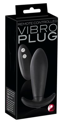 You2Toys Vibro Plug - Konischer Analplug mit 7 Vibrationsmodi