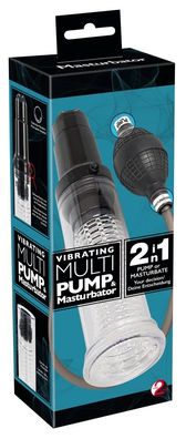You2Toys Vibrating Multi Pump & Masturb - Penispumpe & Blowjob-Masturbator