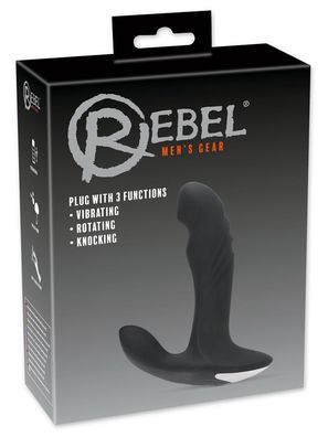 Rebel Prostatastimulator mit 3 Funktionen