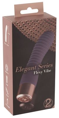 Elegant Series - Rillen-Vibrator, 10 Modi, wasserdicht