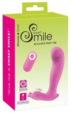 Sweet Smile G-Spot Panty Vibe - Tragbarer Vibrator mit 10 Vibrationsmodi