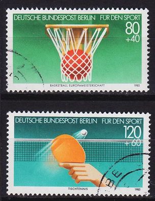 Germany BERLIN [1985] MiNr 0732-33 ( O/ used ) Sport