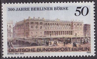 Germany BERLIN [1985] MiNr 0740 ( * */ mnh ) Bauwerke
