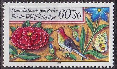 Germany BERLIN [1985] MiNr 0745 ( * */ mnh ) Blumen
