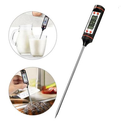 Precorn Digit. LCD Kochthermometer Einstichthermometer Küchenthermometer Kochzubehör