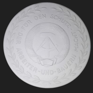 Medaille Porzellan Meissen Nationale Volksarmee der DDR