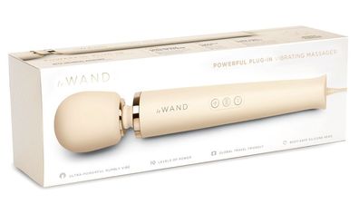 Le Wand Powerful Plug-In Vibrating Massager - Luxus-Massagestab mit Power nonstop