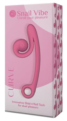 Snail Vibe Curve - Duo-Vibrator für multiple Orgasmen