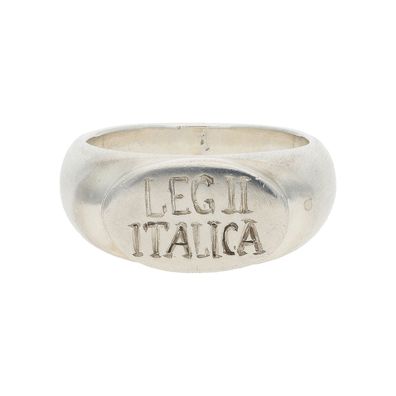 Siegelring 925/000 Sterling Silber Leg II Italica, getragen 25323316 - ...
