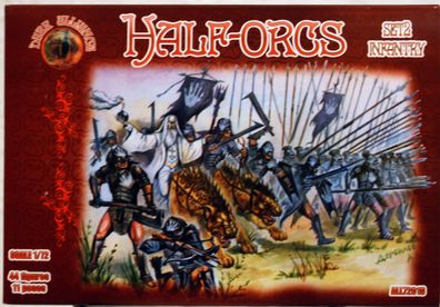 Alliance 72016 Half-Orcs Set 2 Infantry 1:72