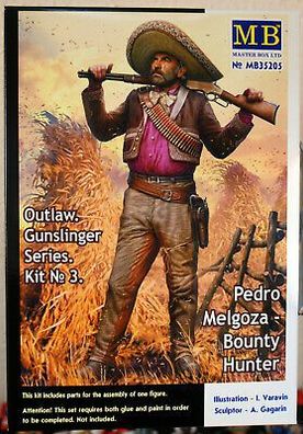 35205 Master Box Outlaw Series Pedro Melgoza Bounty Hunter 1:35
