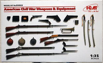 ICM 35022 American Civil War Weapon & Equipment 1:35