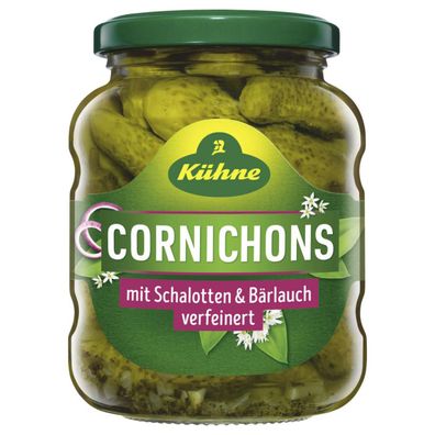 Kühne Cornichons Schalotten&Bärlauch