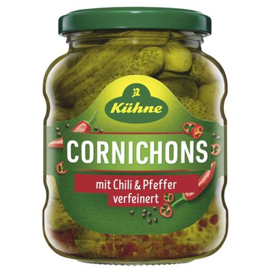 Kühne Cornichons Chilli & Pfeffer