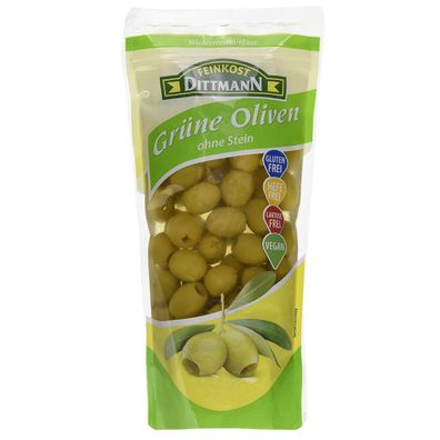 Dittmann grüne Oliven ohne Stein